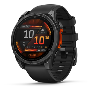 Garmin Fenix 8, 47 мм, темно-серый - Спортивные часы 010-02904-00