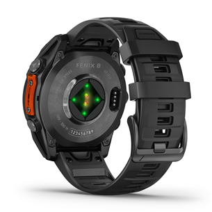 Garmin Fenix 8, 47 mm, tumši pelēka - Viedpulkstenis