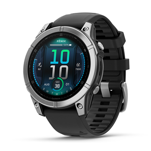 Garmin Fenix E, 47 mm, nerūsējošā tērauda - Viedpulkstenis