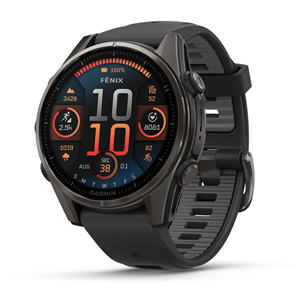 Garmin Fenix 8 Sapphire, 43 mm, tumši pelēka - Viedpulkstenis 010-02903-21