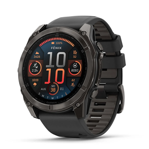 Garmin Fenix 8 Sapphire, 51 mm, tumši pelēka - Viedpulkstenis