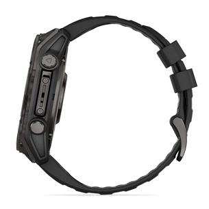 Garmin Fenix 8 Sapphire, 51 mm, tumši pelēka - Viedpulkstenis