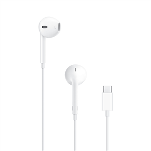 Apple EarPods, USB-C, white - In-ear Headphones