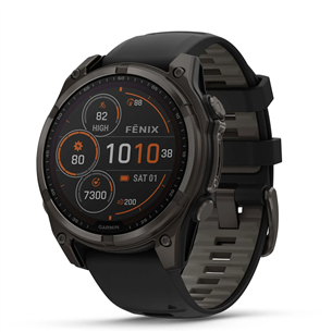 Garmin Fenix 8 Sapphire Solar, 47 mm, carbon gray - Sports watch 010-02906-11