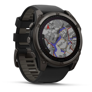 Garmin Fenix 8 Sapphire Solar, 51 mm, carbon gray - Sports watch