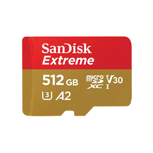 SanDisk Extreme microSDXC UHS-I CARD, 512 ГБ - Карта памяти