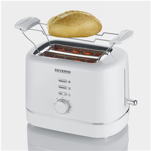 Severin, 850 W, white - Toaster