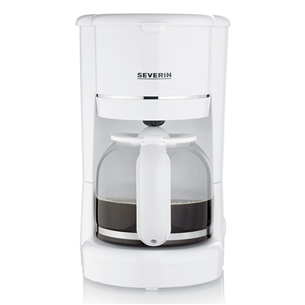 Severin, 900 W, white - Coffee maker