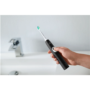 Philips Sonicare ProtectiveClean 4300, melna - Elektriskā zobu birste