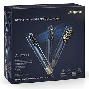 BaByliss Air Wand, zila - Matu veidotājs