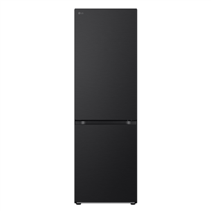 LG, No Frost, 344 L, height 186 cm, black - Refrigerator GBV3100EEP.AEPQEUZ