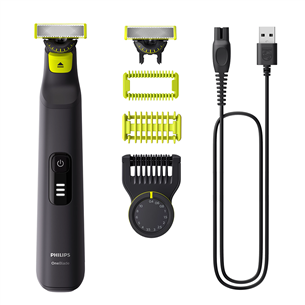 Philips OneBladePro 360 Face + body, black - Hybrid trimmer QP6542/15