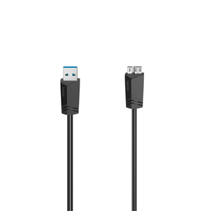 Hama Micro-USB Cable, 5 бит/с, 1,5 м, черный - Кабель 00200627