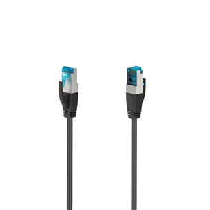 Hama Network Cable, CAT 6a, 10 Гбит/с, 0,5 м, черный - Кабель