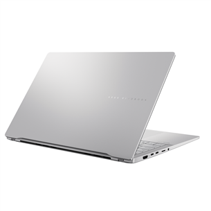 Asus Vivobook S 15 OLED, 15,6'', 120 Hz, OLED, 3K, X Elite, 32 GB, 1 TB, Copilot+, sudraba - Portatīvais dators