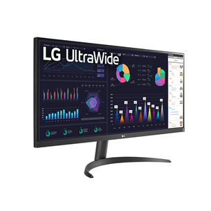 LG WQ500 UltraWide, 34'', 100 Hz, FHD, IPS, черный - Монитор