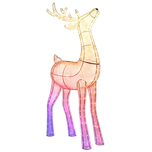 Twinkly Reindeers Stag, RGB, IP44, transparent - LED decorative lamp TW3RS200SPP-TEU