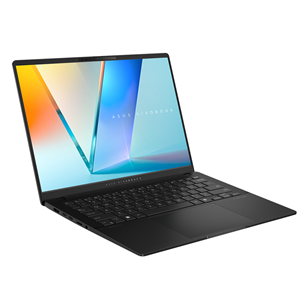 Asus Vivobook S 14 OLED, 14'', 120 Hz, 3K, OLED, Ryzen 9 AI, 24 GB, 1 TB, melna - Portatīvais dators