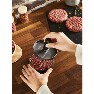 Tefal, black - Burger press