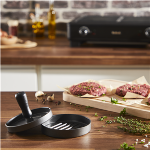 Tefal, black - Burger press