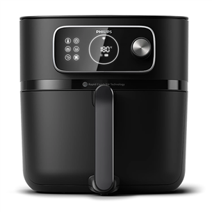 Philips Airfryer Combi XXL Connected, 8.3 L, 2200 W, melna - Karstā gaisa friteris HD9876/90