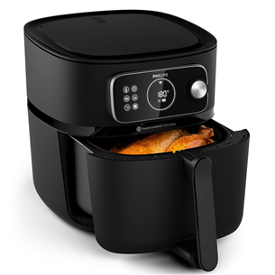 Philips Airfryer Combi XXL Connected, 8,3 л, 2200 Вт, черный - Аэрогриль