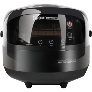 Redmond, 5 L, 1000 W, russian, black - Multi cooker