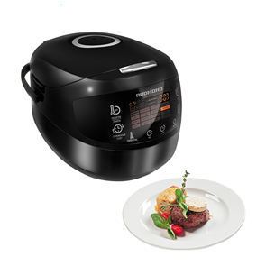 Redmond, 5 L, 1000 W, russian, black - Multi cooker