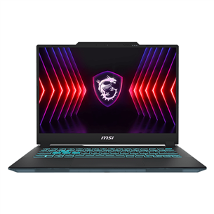 MSI Cyborg 14 A13V, 14'', 144 Гц, WUXGA, i7, 16 ГБ, 512 ГБ, RTX 4060, черный - Ноутбук CYBORG14-A13VF-014NL