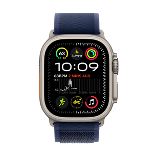 Apple Watch Ultra 2, 49 мм, Trail Loop, S/M, синий - Смарт-часы