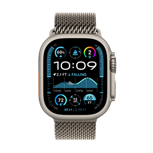 Apple Watch Ultra 2, 49 мм, Titanium Milanese Loop, Small, нерж. сталь - Смарт-часы