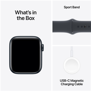 Apple Watch SE, 40 mm, GPS + Cellular, sport band, S/M, melna alumīnija / melna - Viedpulkstenis