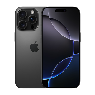 Apple iPhone 16 Pro, 1 TB, melna - Viedtālrunis