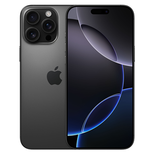 Apple iPhone 16 Pro Max, 256 GB, melna - Viedtālrunis