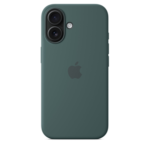 Apple Silicone Case with Magsafe, iPhone 16, lake green - Case