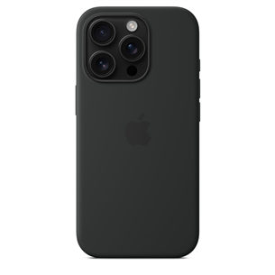 Apple Silicone Case with Magsafe, iPhone 16 Pro, black - Case