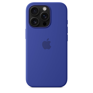 Apple Silicone Case with Magsafe, iPhone 16 Pro, ultramarine - Case