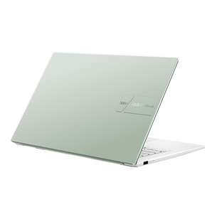 Asus Vivobook 14, 14'', FHD, i5, 16 GB, 512 GB, ENG, gaiši zaļa - Portatīvais dators