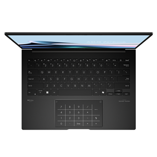 Asus Zenbook 14 OLED, 14'', OLED, Ryzen 7, 16 GB, 1 TB, melna - Portatīvais dators