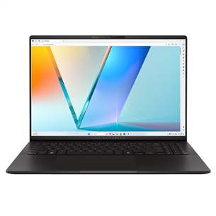 Asus Vivobook S 16 OLED, 16'', 3.2K, 120 Hz, OLED, Ryzen 7, 16 GB, 1 TB, melna - Portatīvais dators M5606UA-MX042W