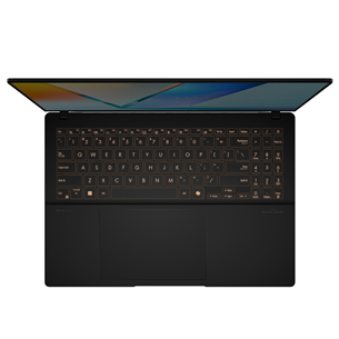 Asus Vivobook S 16 OLED, 16'', 3.2K, 120 Hz, OLED, Ryzen 7, 16 GB, 1 TB, melna - Portatīvais dators