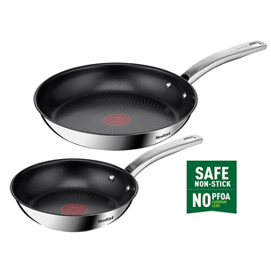 Tefal Intuition, 20/26 cm, 2 pc set, stainless steel - Frypan set B817S255