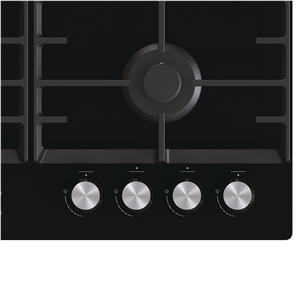 Hisense, width 60 cm, black - Built-in gas hob