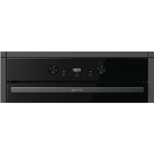 Gorenje, 77 L, black - Built-in oven