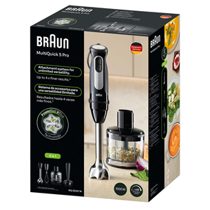 Braun MultiQuick 5 Pro, черный - Погружной блендер