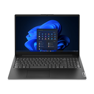 Lenovo V15 Gen 4 AMN, 15.6'', FHD, Ryzen 5, 16 GB, 512 GB, Radeon 610M, melna - Portatīvais dators 82YU00UBMX