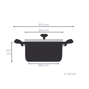 Tefal So'Light, 24 cm - Katls ar vāku