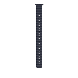 Apple Ocean Band Extension, 49 mm, natural titanium, navy - Watch band extension