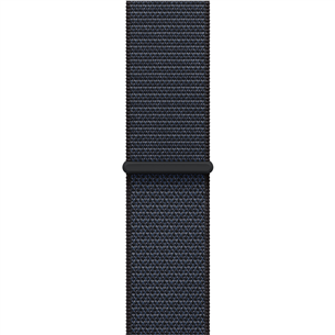 Apple 42mm Ink Sport Loop, melna - Siksniņa pulkstenim MXKW3ZM/A