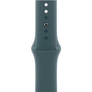 Apple 42mm Lake Green Sport Band, S/M, zaļa - Siksniņa pulkstenim MXL93ZM/A